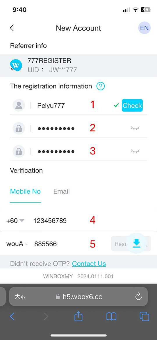 How to Register Malaysia guide visual 2
