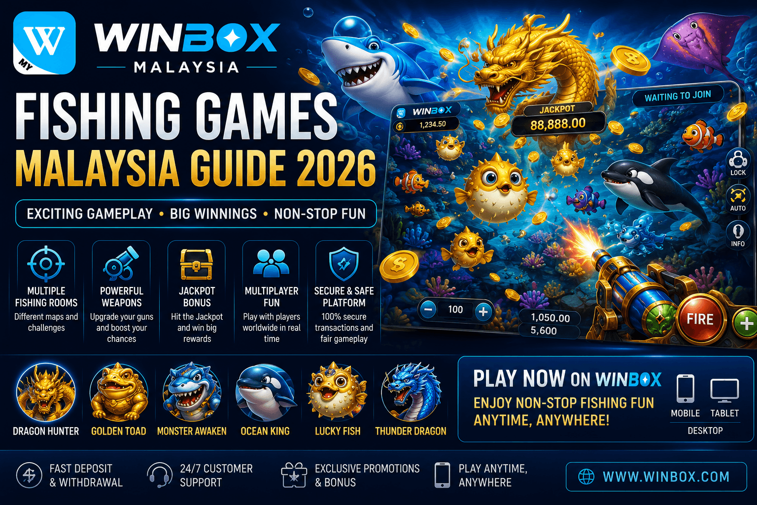 Panduan Winbox Fishing Game Malaysia Tembak Ikan 2026